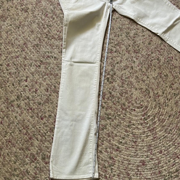 🎉 Host Pick 🎉 SALE:7 for All Mankind vintage white jeans size 28 - Picture 10 of 11